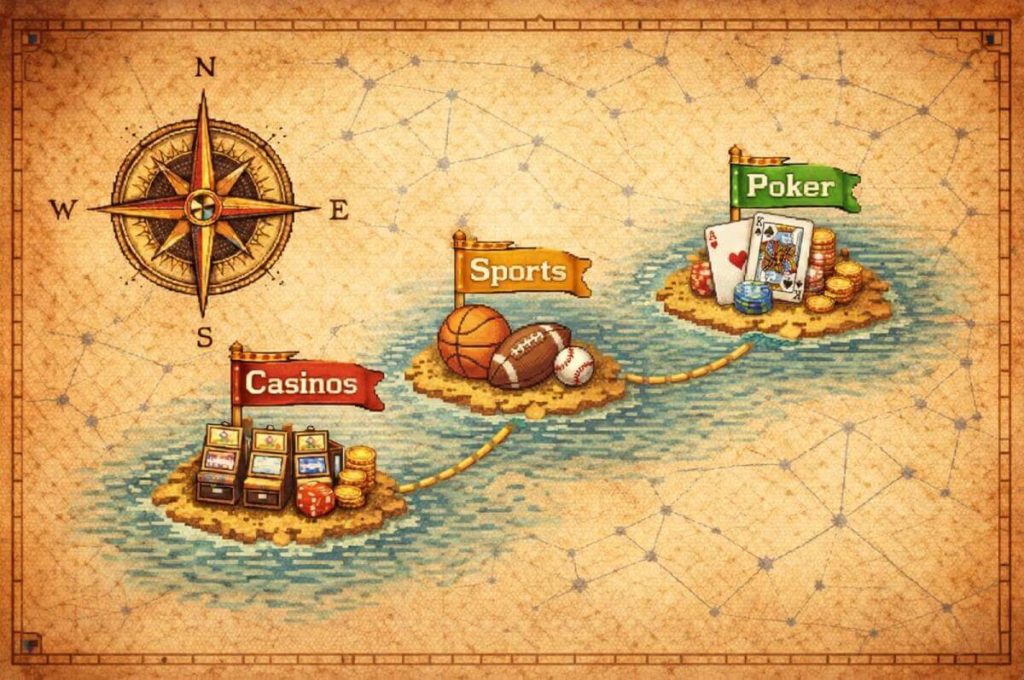 FortuneScouts Map of Gambling