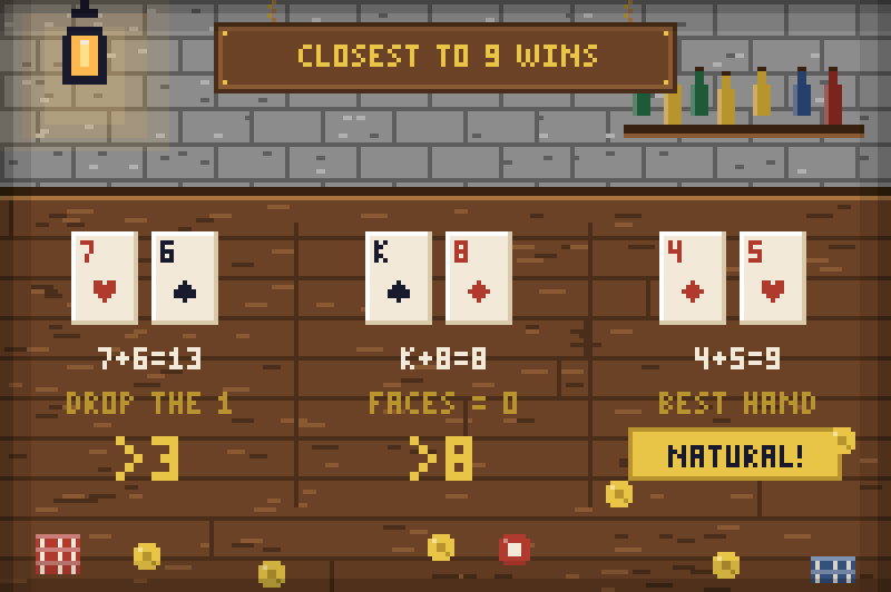 How the baccarat cards are scored
